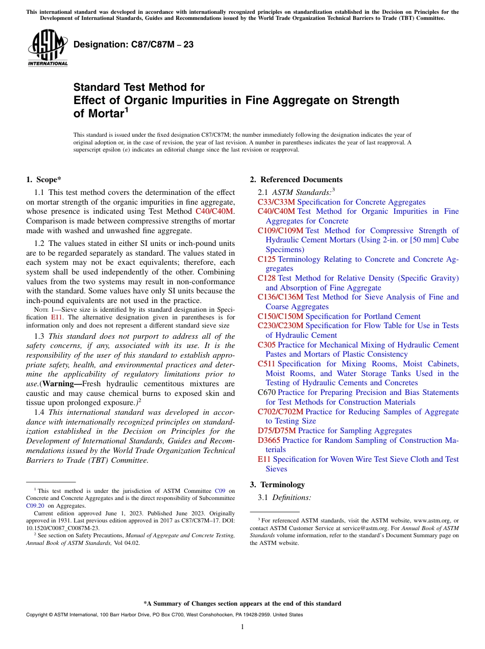 ASTM C87 - C 87M - 23.pdf_第1页