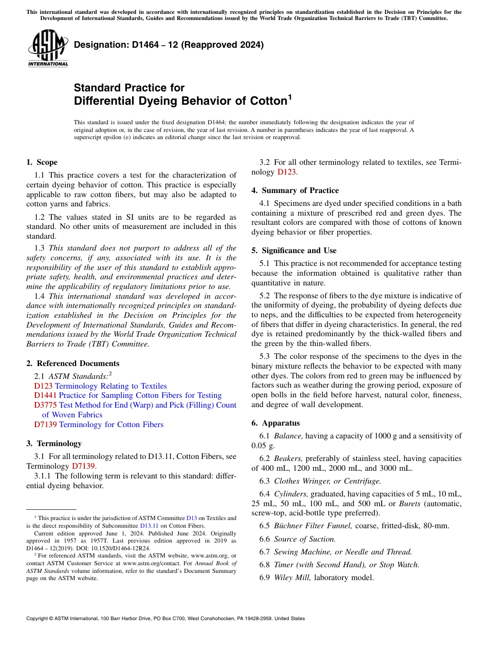 ASTM D1464 - 12 (2024).pdf_第1页