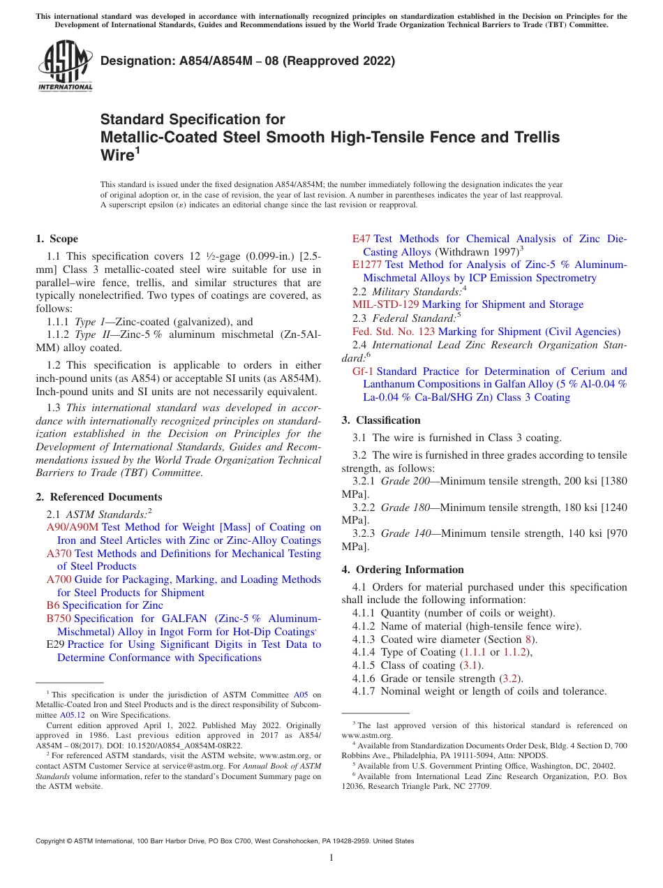 ASTM A854 - A 854M - 08 (2022).pdf_第1页