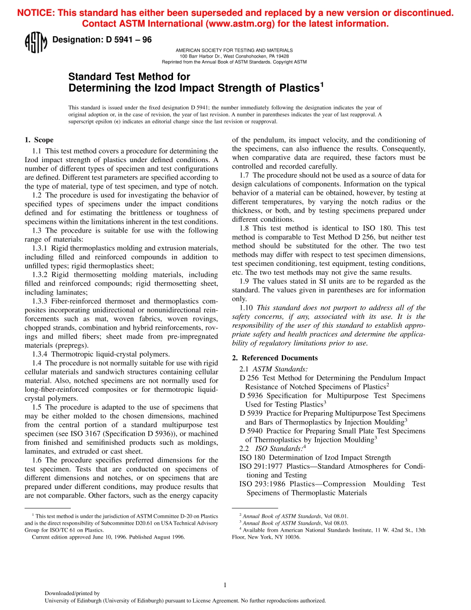 ASTM D5941 - 96.pdf_第1页