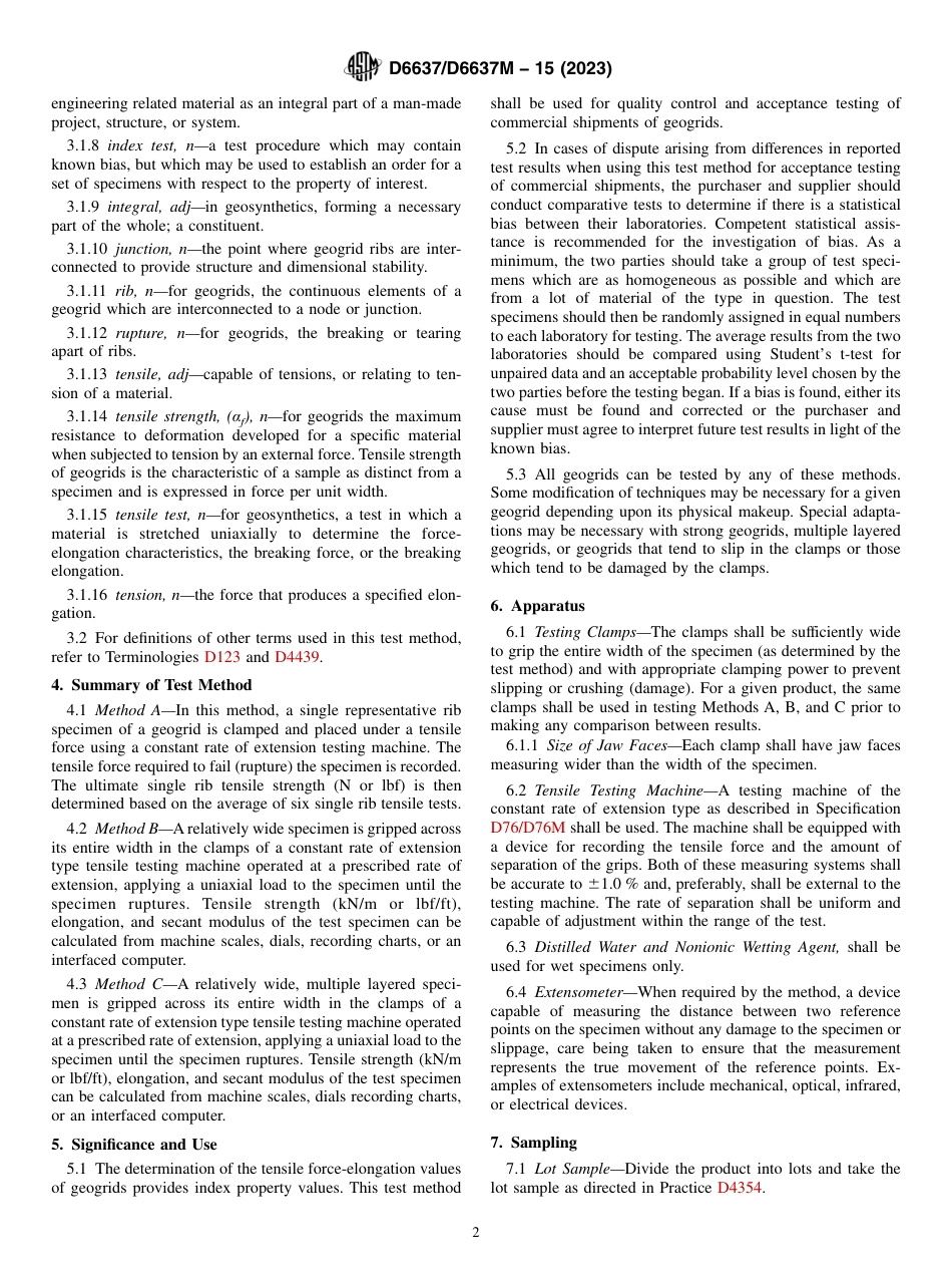 ASTM D6637 - D 6637M - 15 (2023).pdf_第2页
