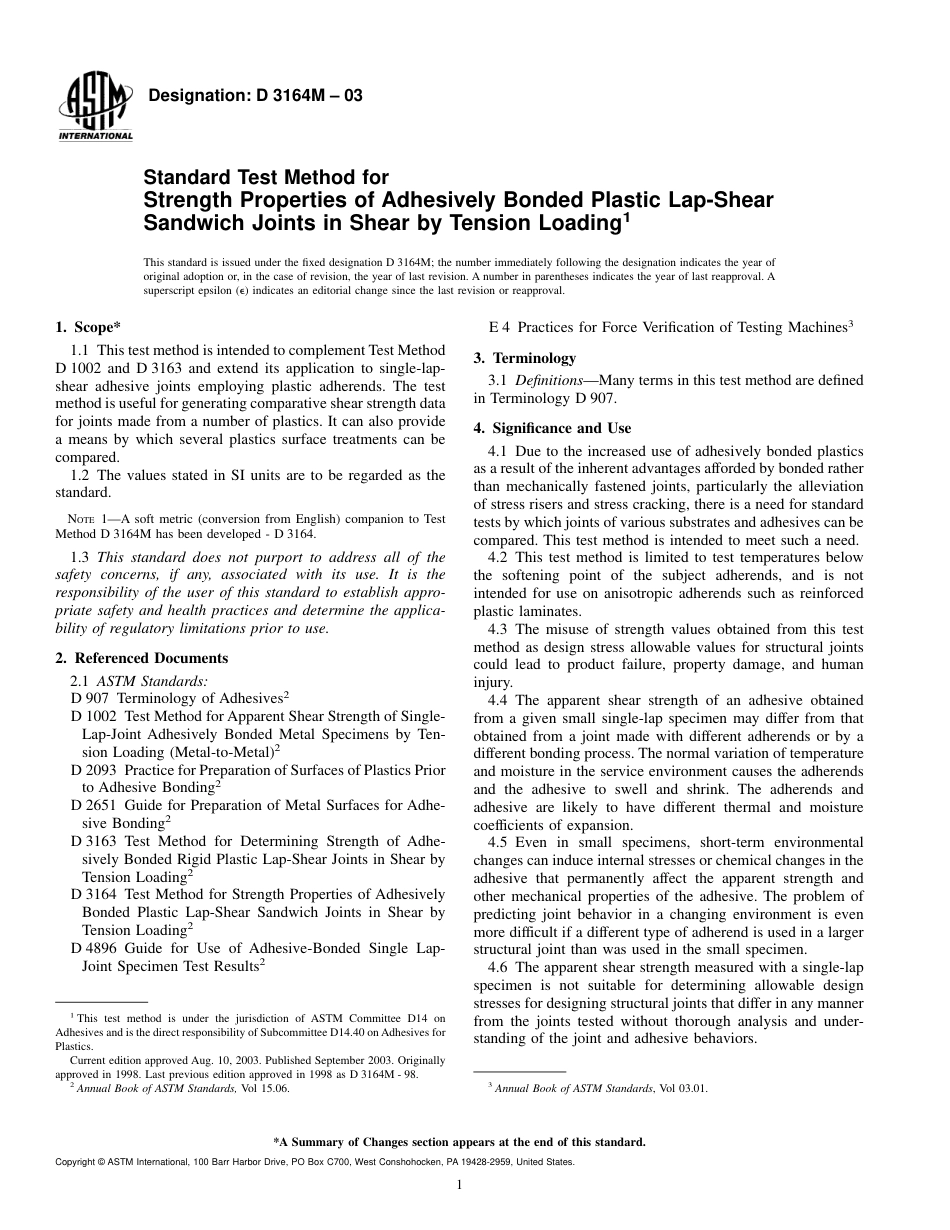 ASTM D3164M - 03.pdf_第1页
