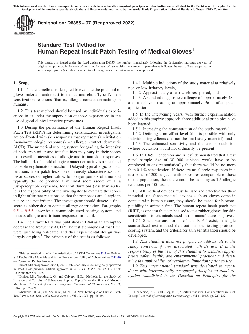 ASTM D6355 - 07 (2022).pdf_第1页