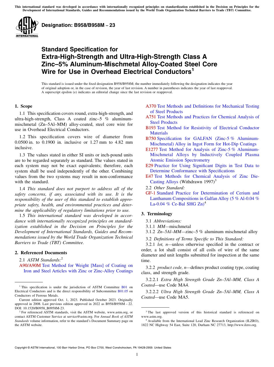 ASTM B958 - B 958M - 23.pdf_第1页