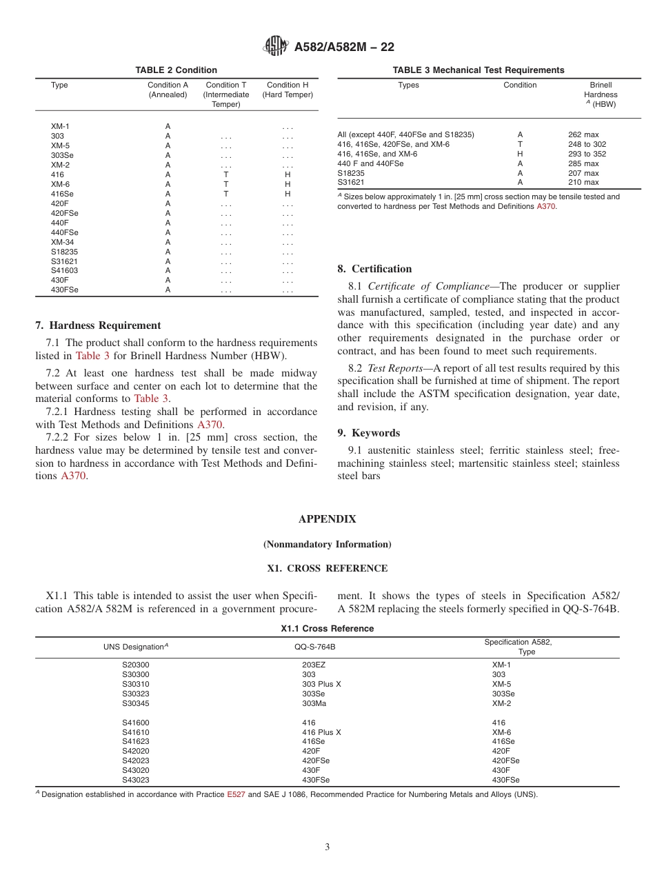 ASTM A582 - A 582M - 22.pdf_第3页