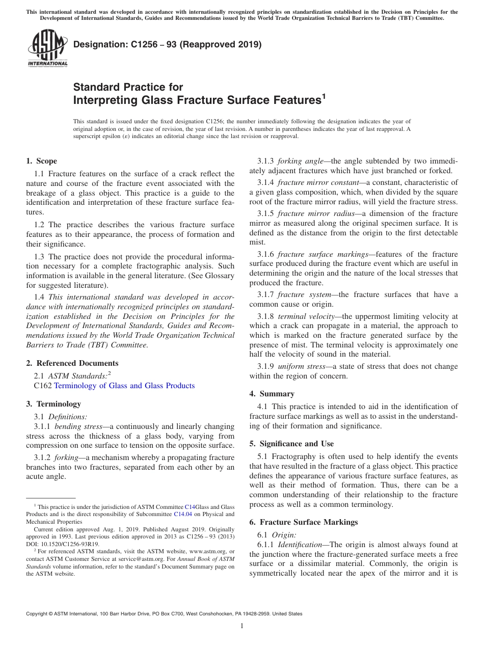 ASTM C1256 - 93 (2019).pdf_第1页