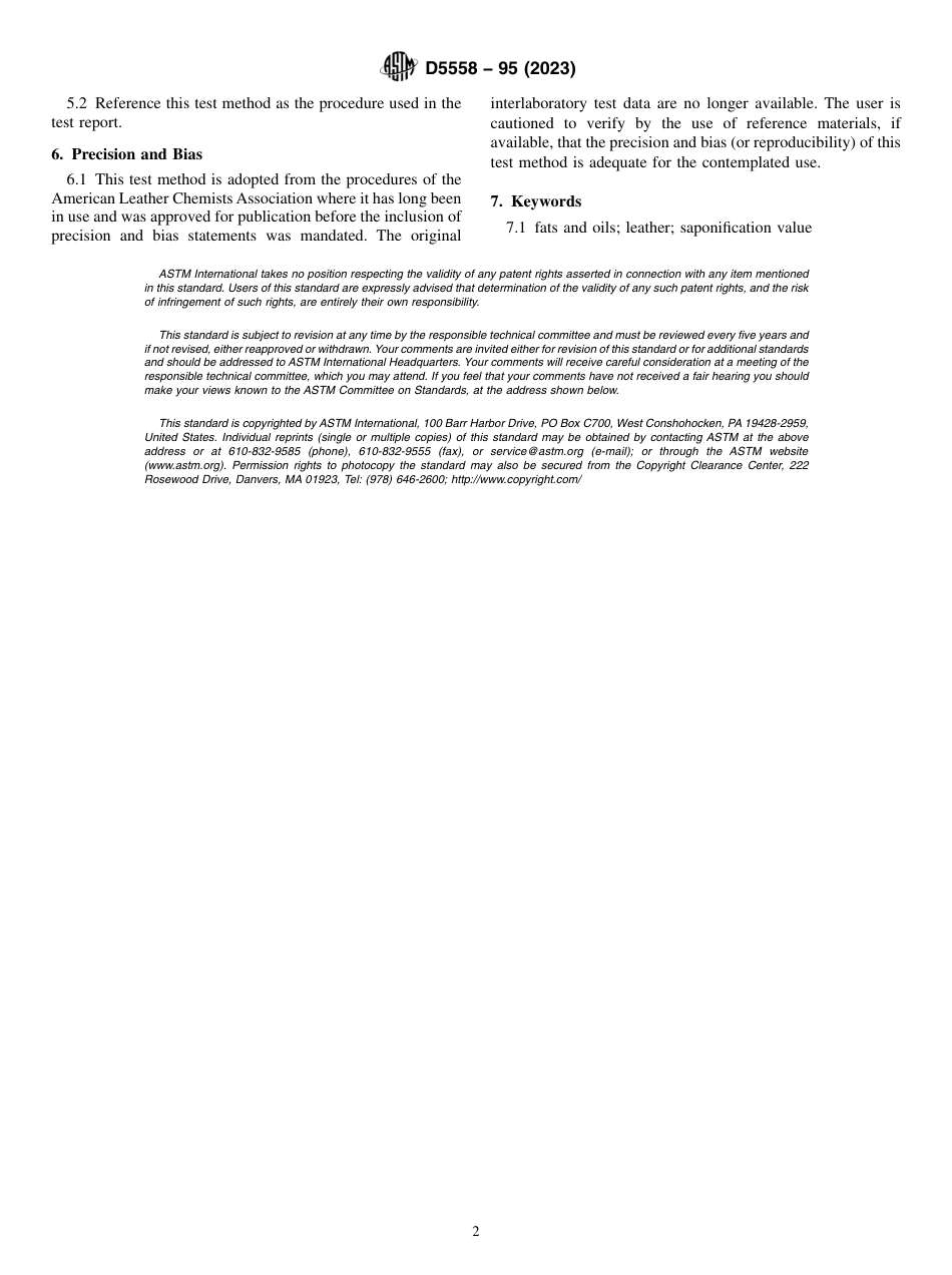 ASTM D5558 - 95 (2023).pdf_第2页