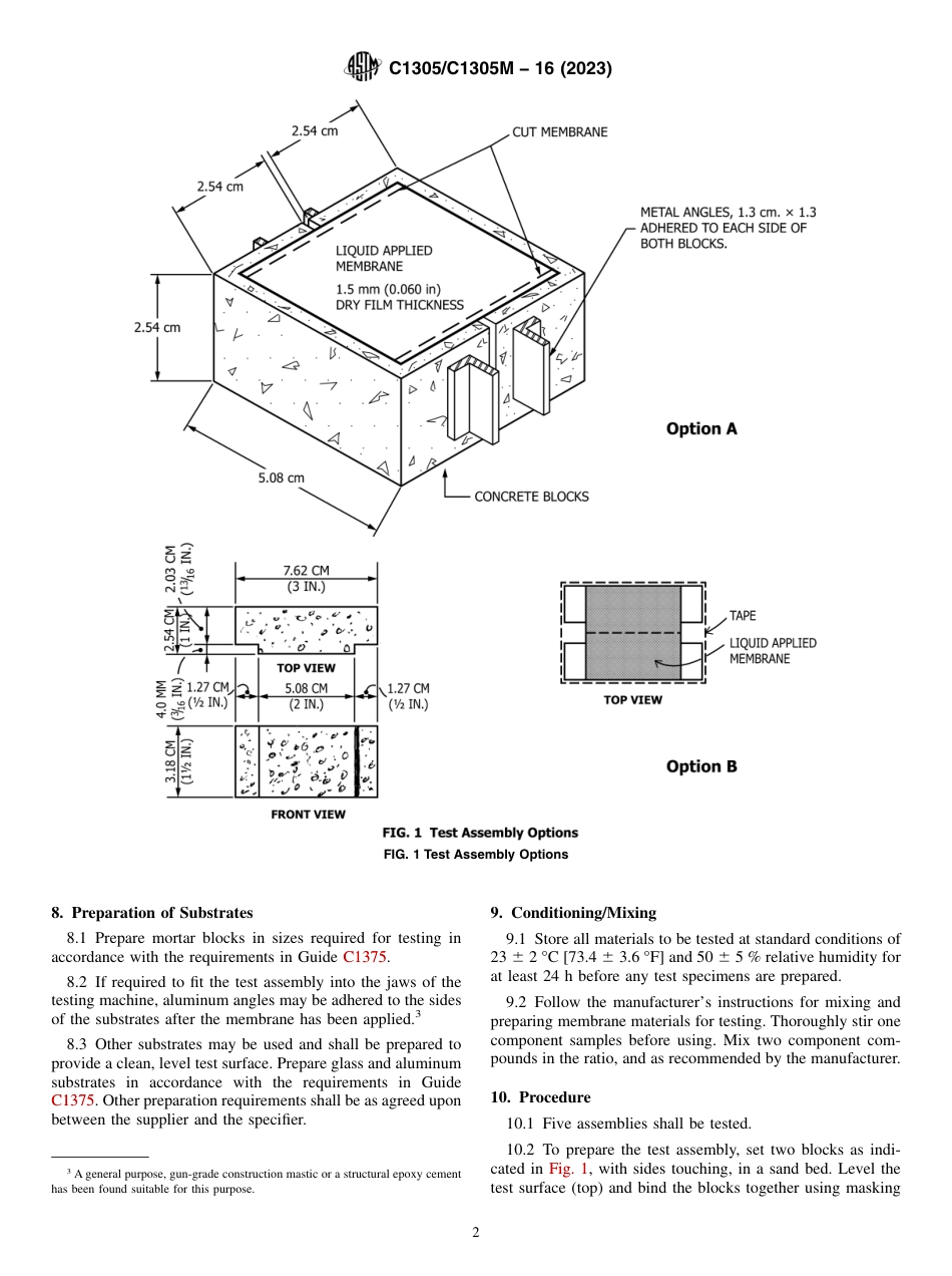 ASTM C1305 - C 1305M - 16 (2023).pdf_第2页