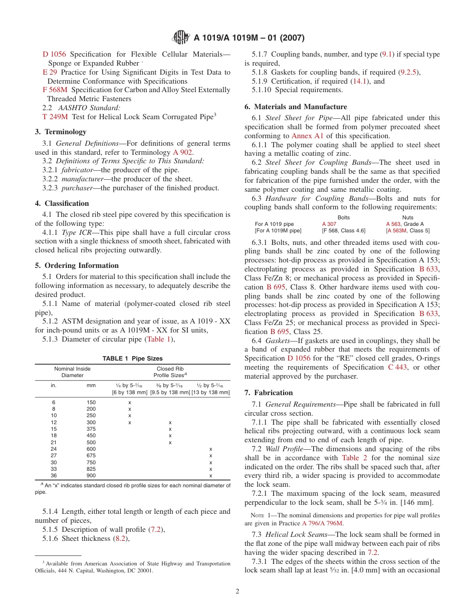 ASTM A1019 - A 1019M - 01 (2007).pdf_第2页