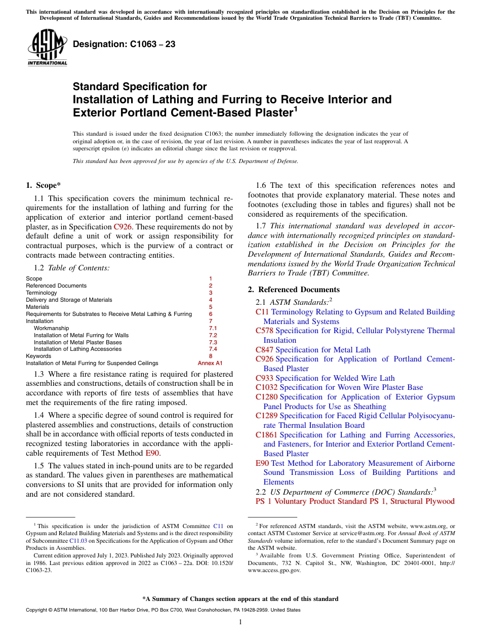 ASTM C1063 - 23.pdf_第1页