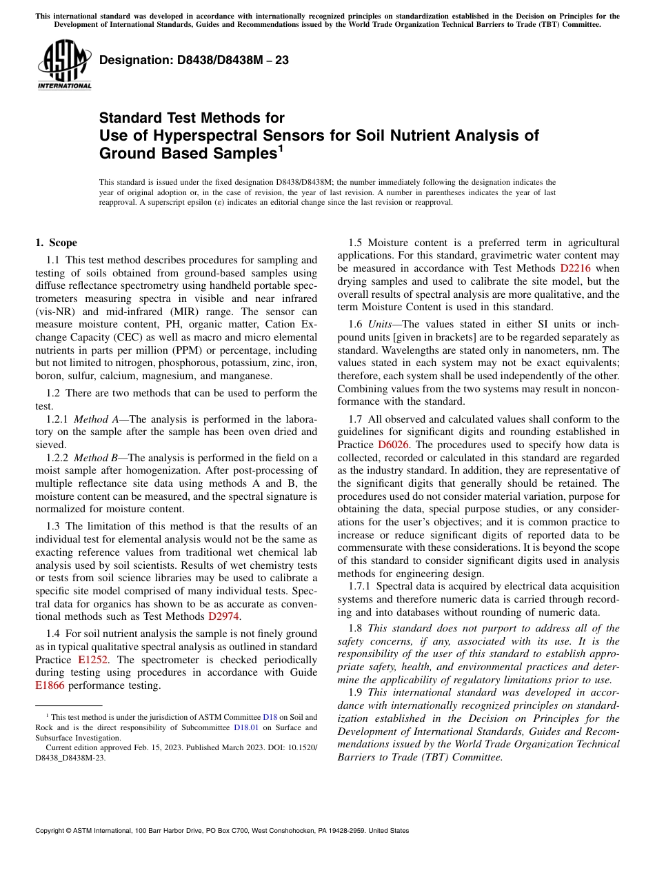 ASTM D8438 - D 8438M - 23.pdf_第1页