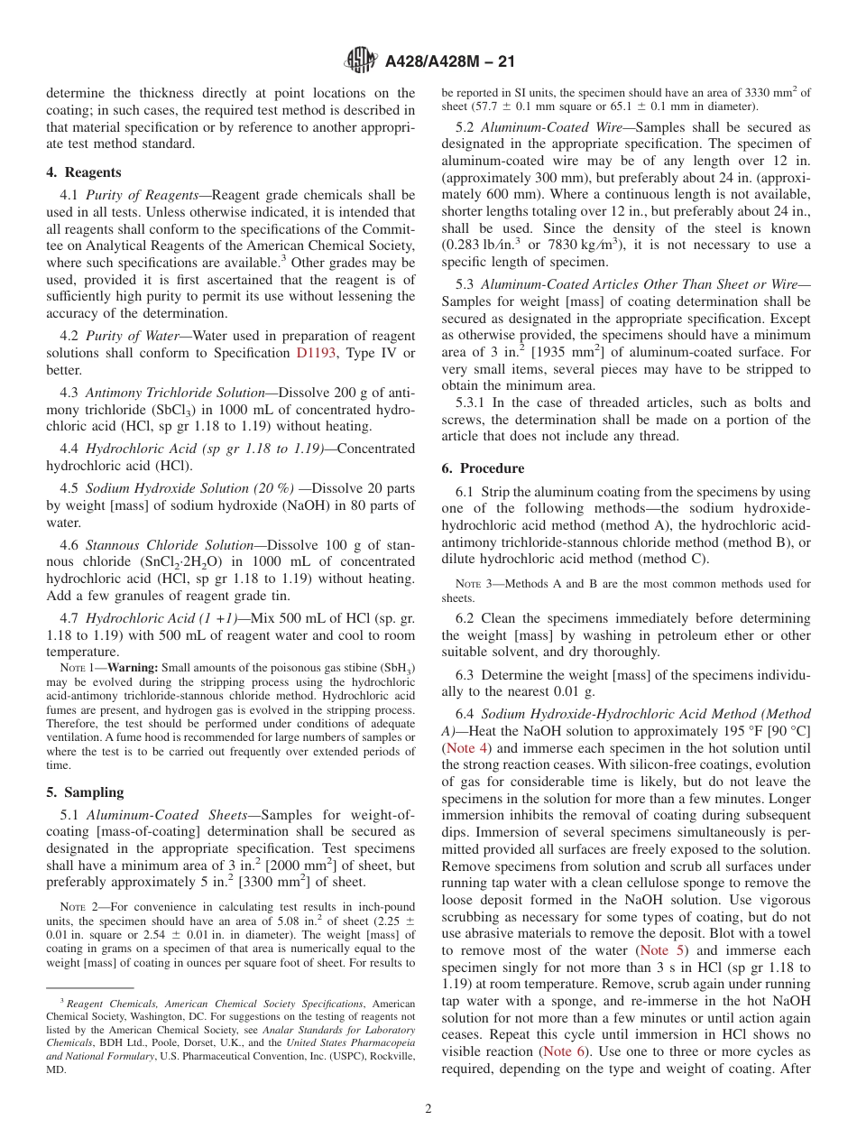 ASTM A428 - A 428M - 21.pdf_第2页