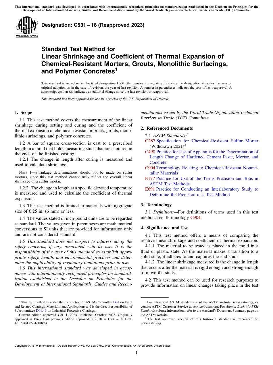 ASTM C531 - 18 (2023).pdf_第1页