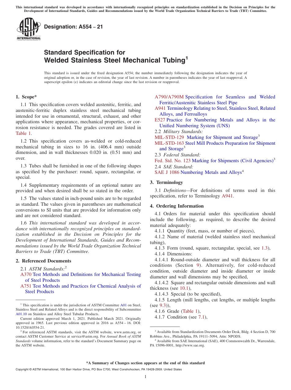 ASTM A554 - 21.pdf_第1页