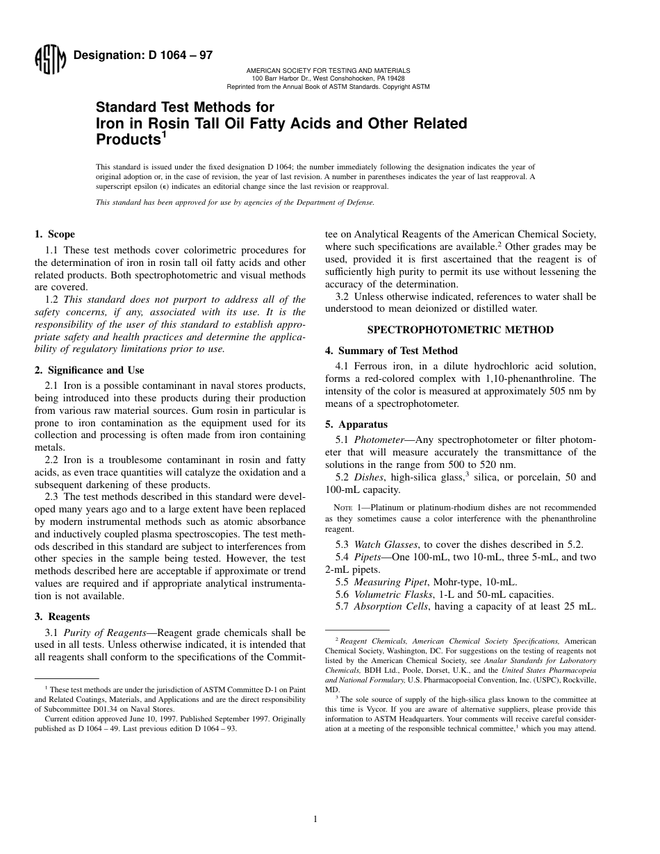 ASTM D1064 - 97.pdf_第1页