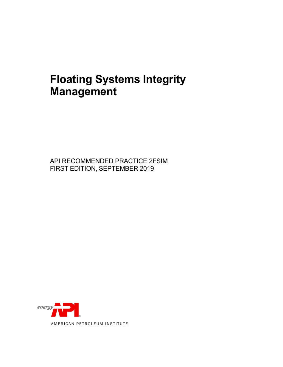 API RP 2FSIM-2019.pdf_第1页