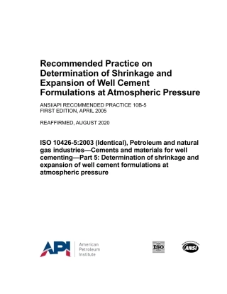 ANSI API RP 10B-5-2005 (2020).pdf