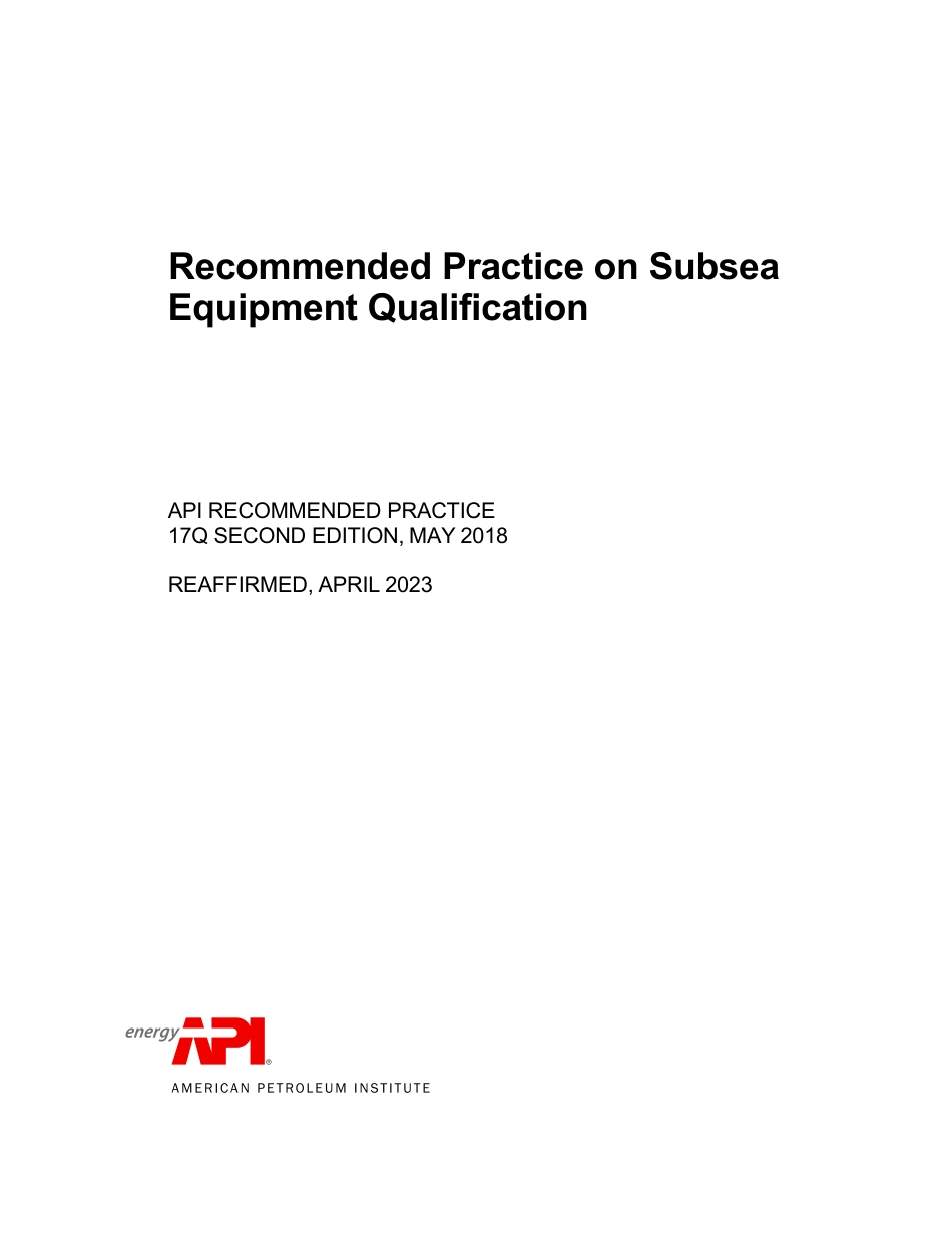 API RP 17Q-2018 (2023).pdf_第1页