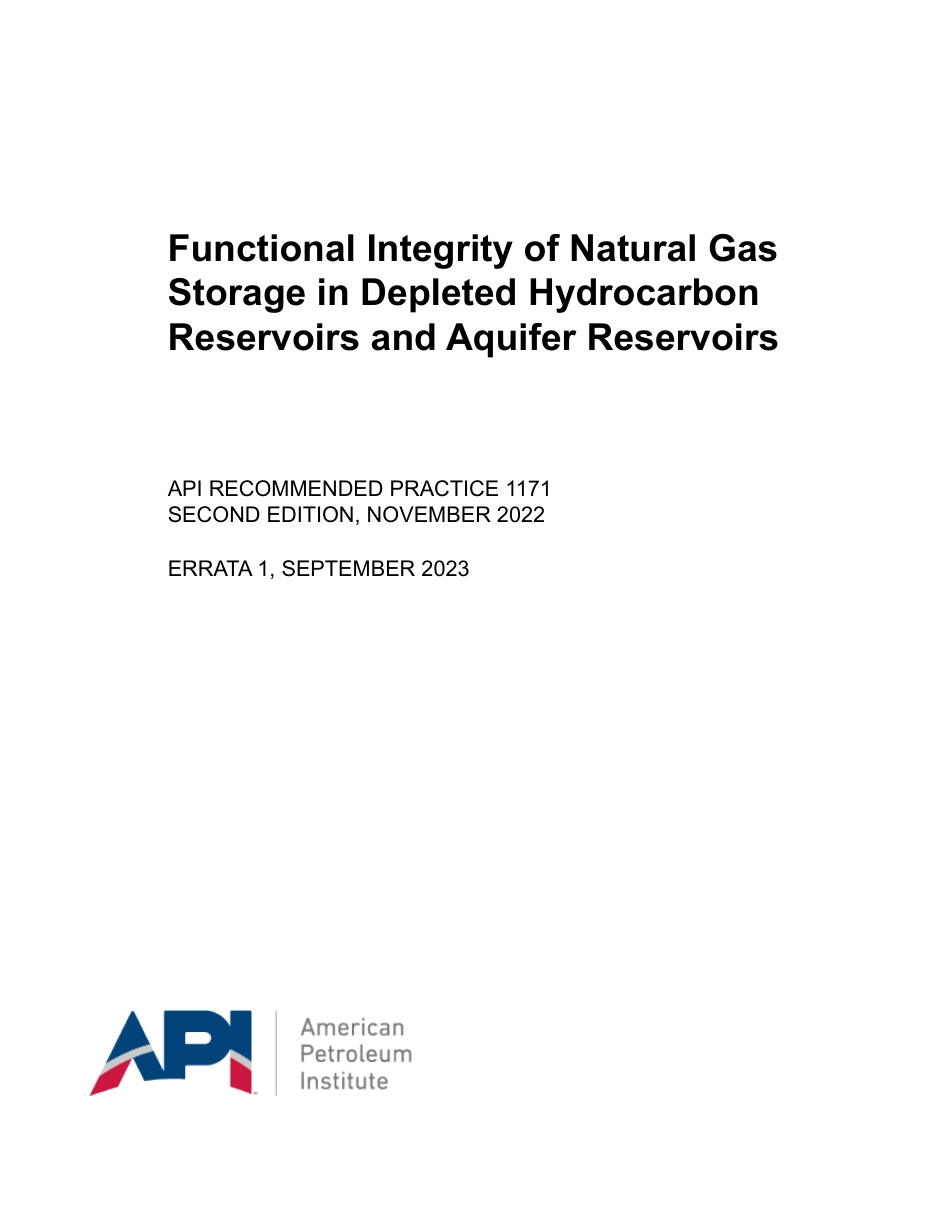 API RP 1171-2022 (2023).pdf_第1页