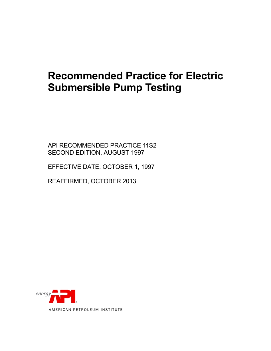 API RP 11S2-1997 (2013) scan.pdf_第1页