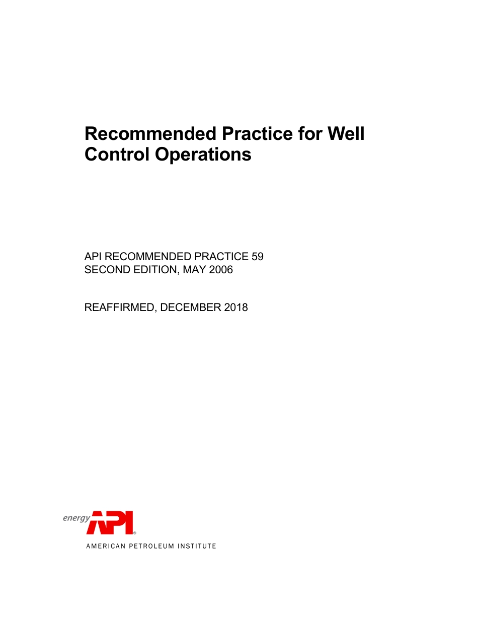 API RP 59-2006 (2018).pdf_第1页