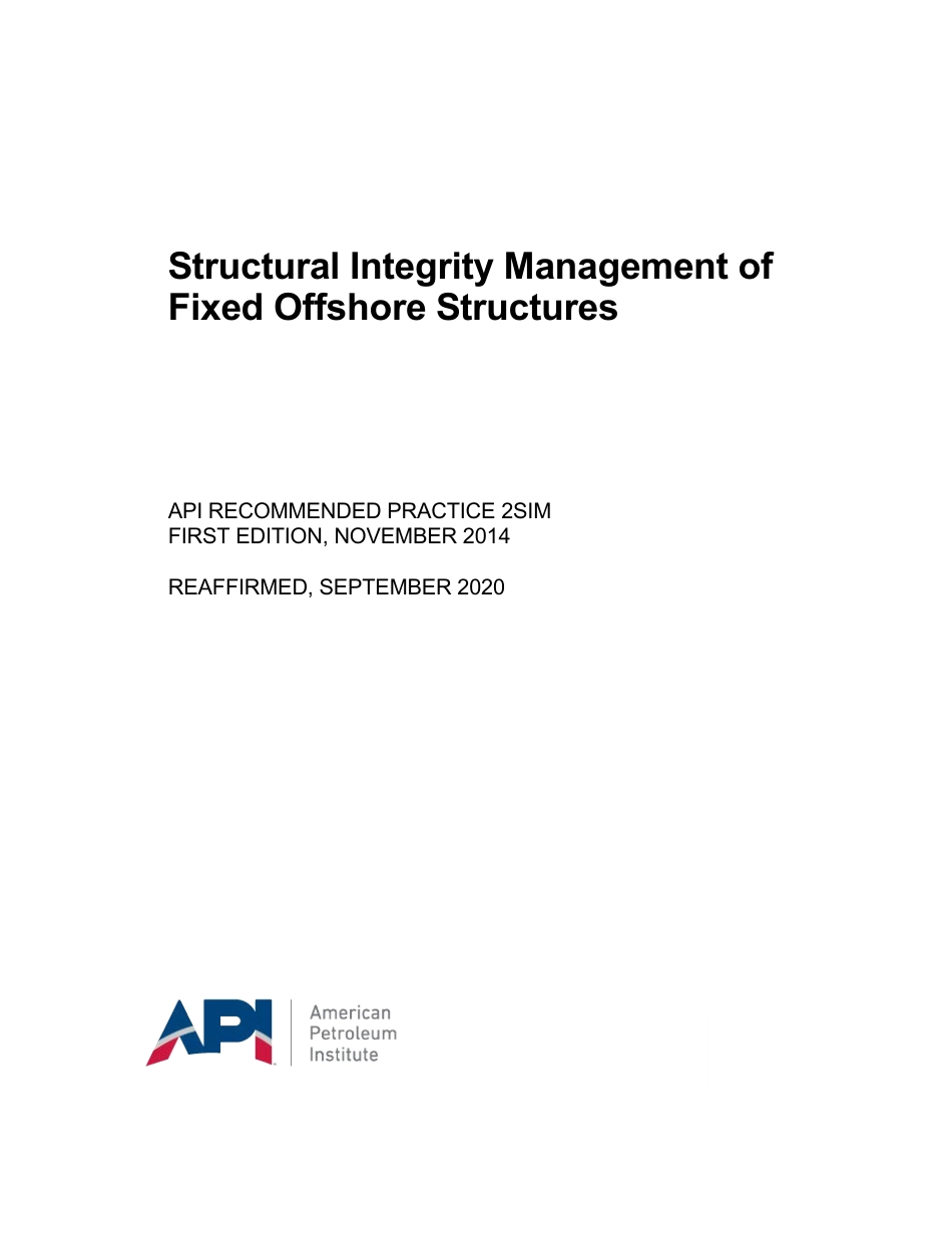 API RP 2SIM-2014 (2020).pdf_第1页