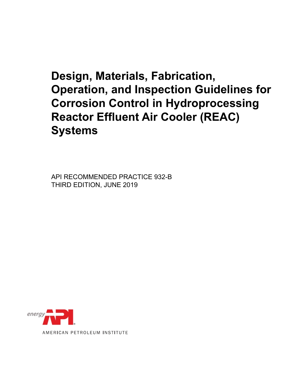 API RP 932-B-2019.pdf_第1页
