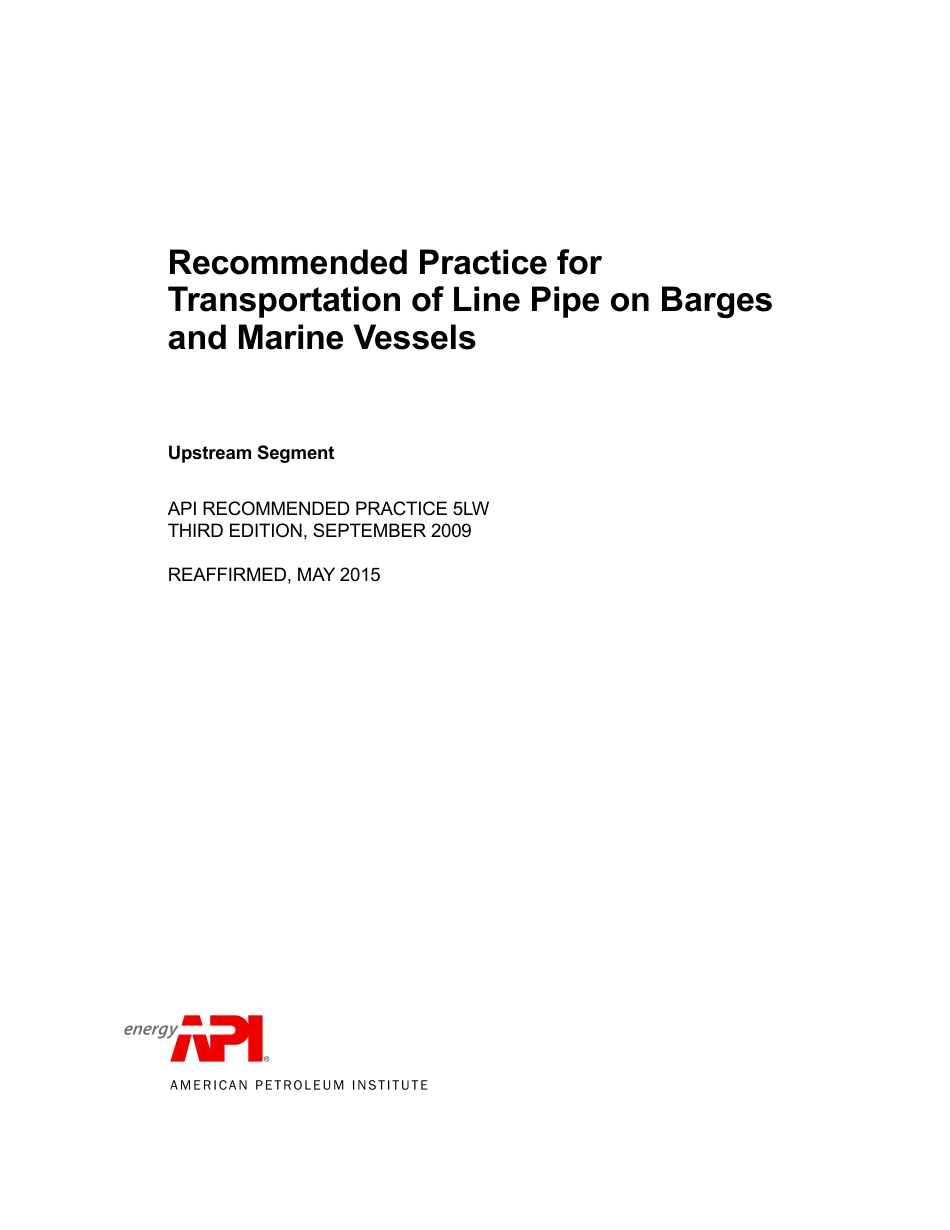 API RP 5LW-2009 (2015).pdf_第3页