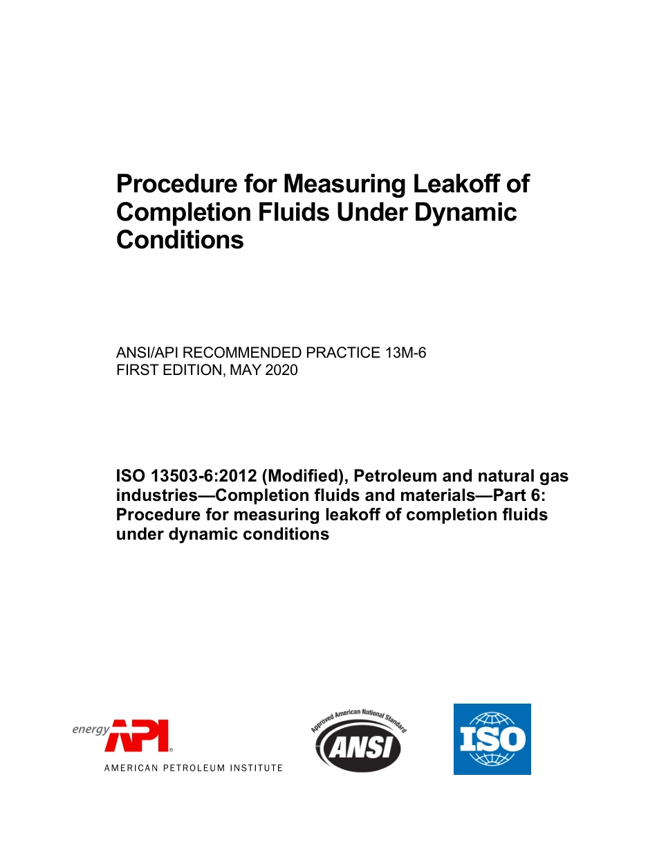 ANSI API RP 13M-6-2020.pdf_第1页