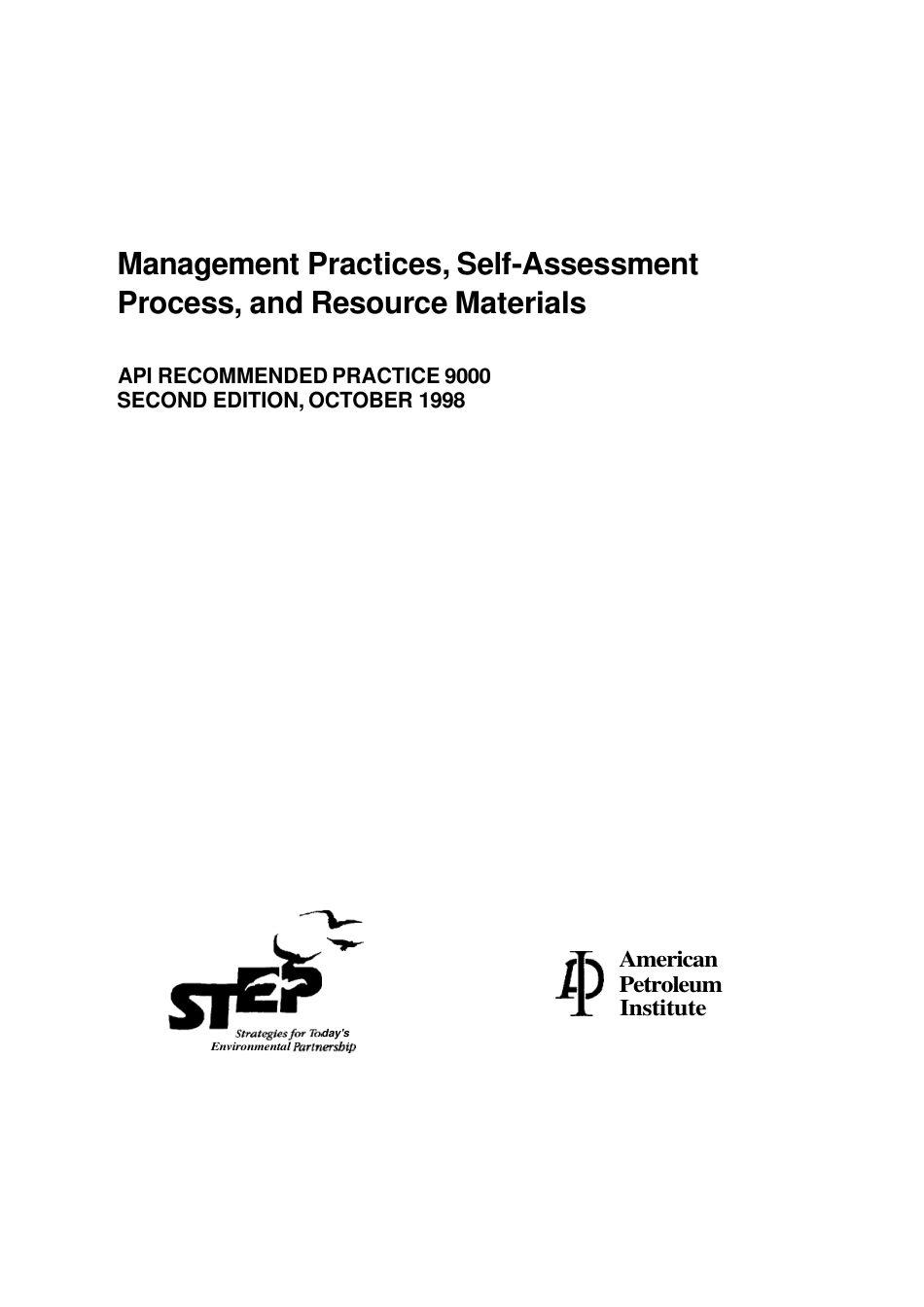 API RP 9000-1998.pdf_第1页