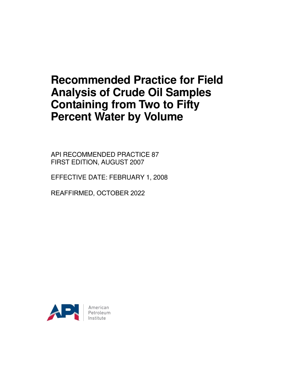 API RP 87-2007 (2022).pdf_第1页