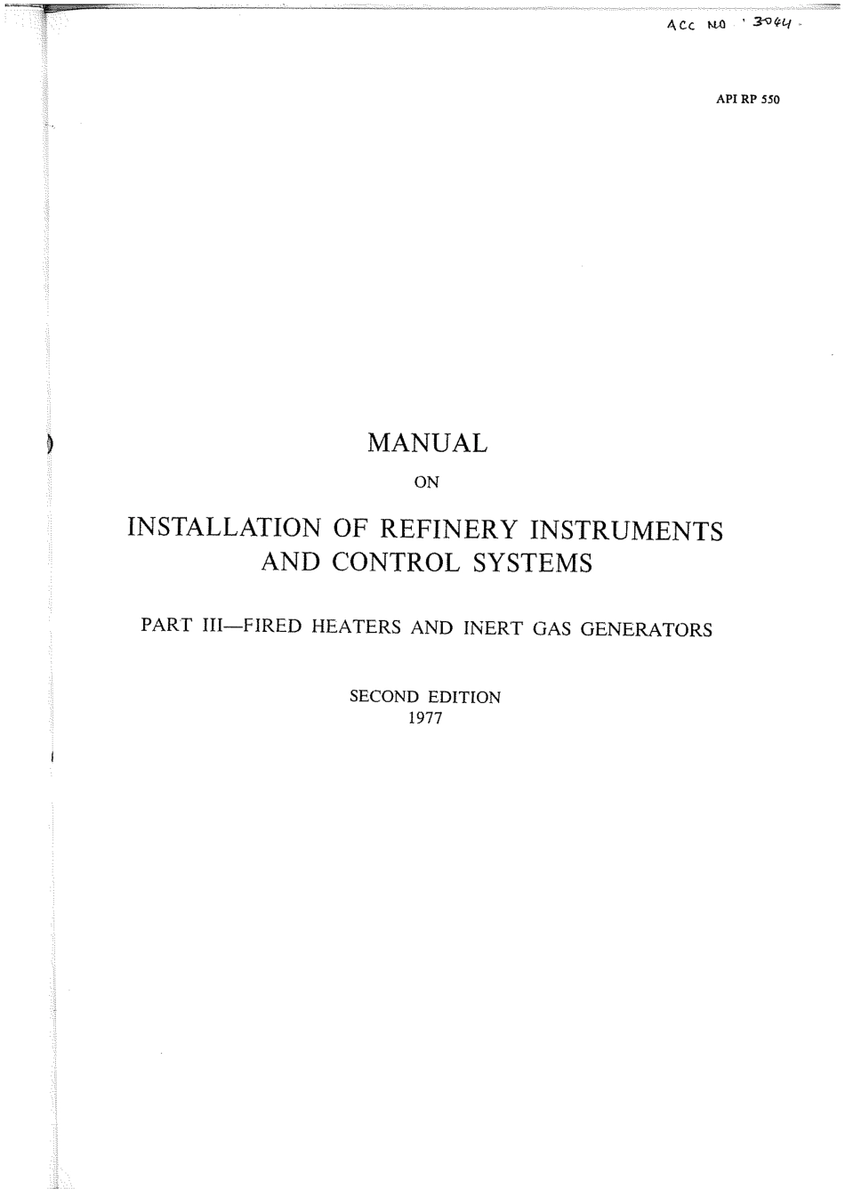 API RP 550-3-1977 scan.pdf_第3页