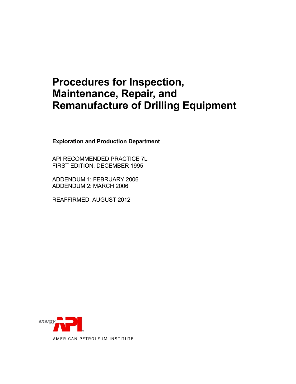 API RP 7L-1995 (2012).pdf_第3页