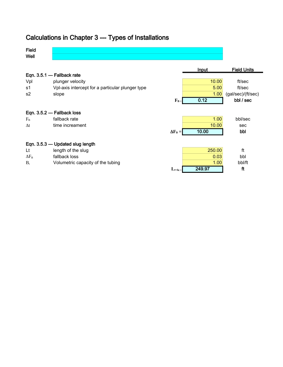 API RP 11V10-2008 Field Units Calculators.xls_第2页