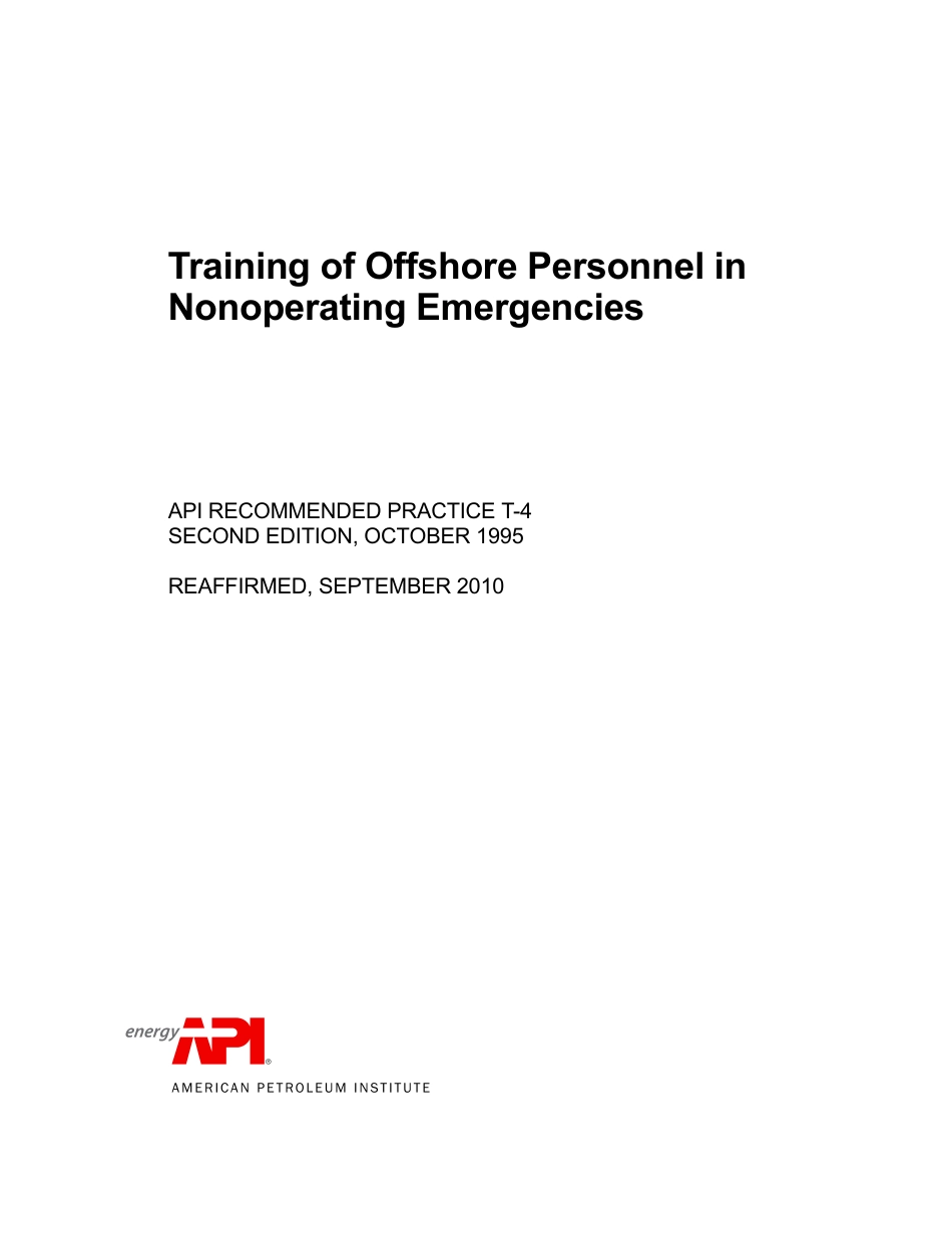 API RP T-4-1995 (2010).pdf_第1页