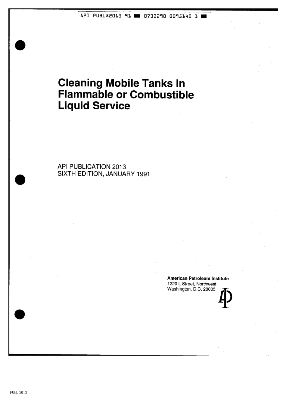 API Publ 2013-1991 scan.pdf_第1页