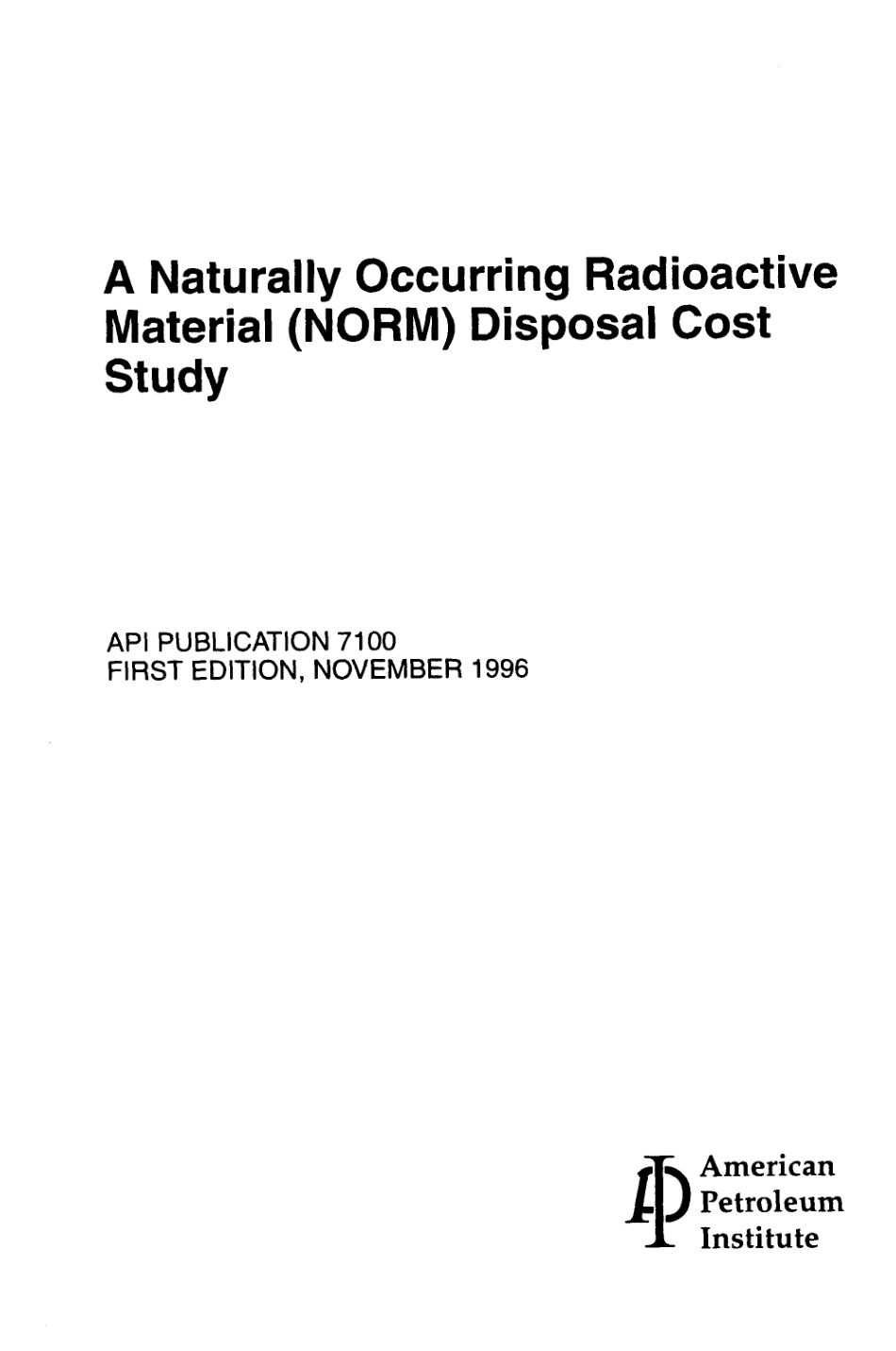 API Publ 7100-1996 scan.pdf_第1页