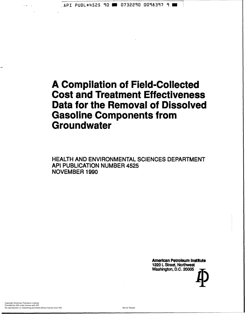 API Publ 4525-1990 scan.pdf_第1页