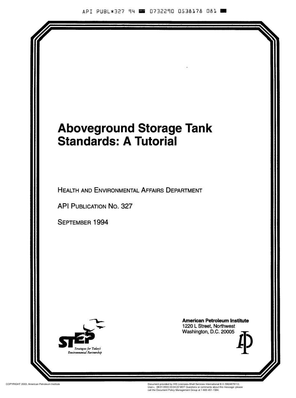 API Publ 327-1994 scan.pdf_第1页