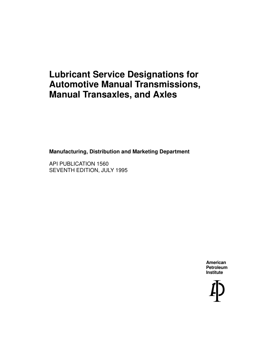API Publ 1560-1995.pdf_第3页