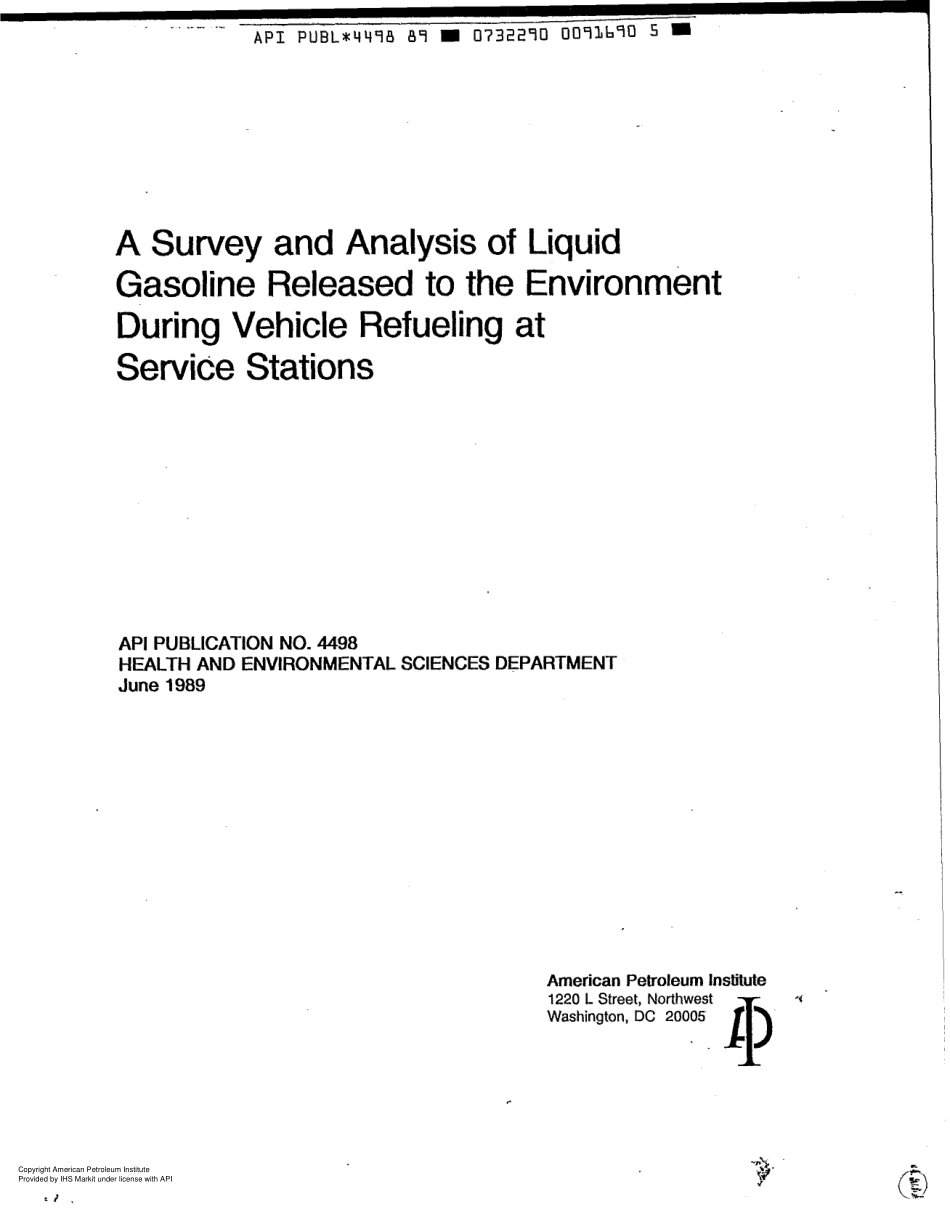 API Publ 4498-1989 scan.pdf_第1页