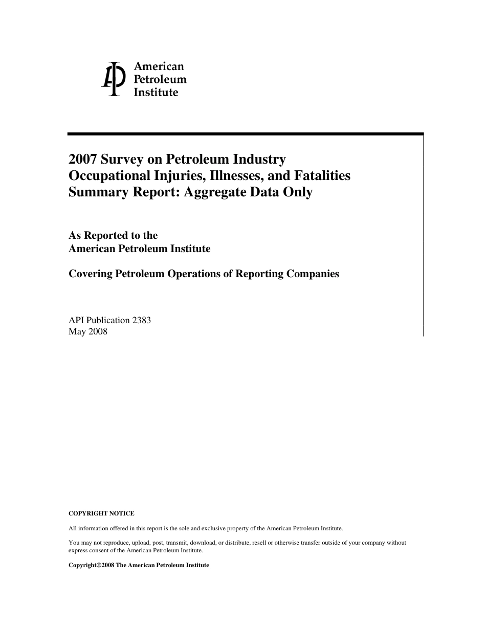 API Publ 2383-2008.pdf_第2页