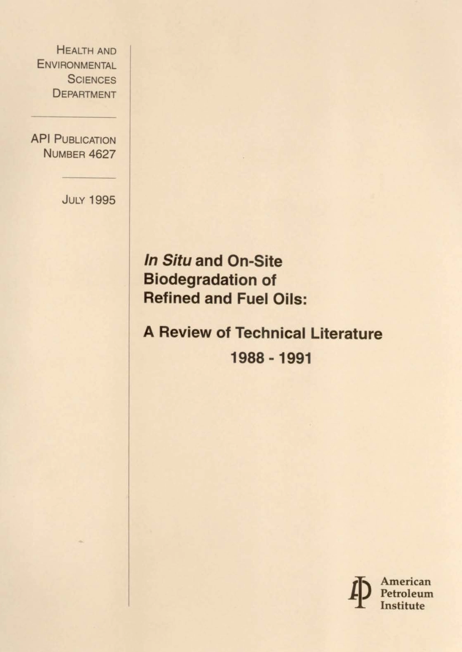 API Publ 4627-1995 scan.pdf_第1页