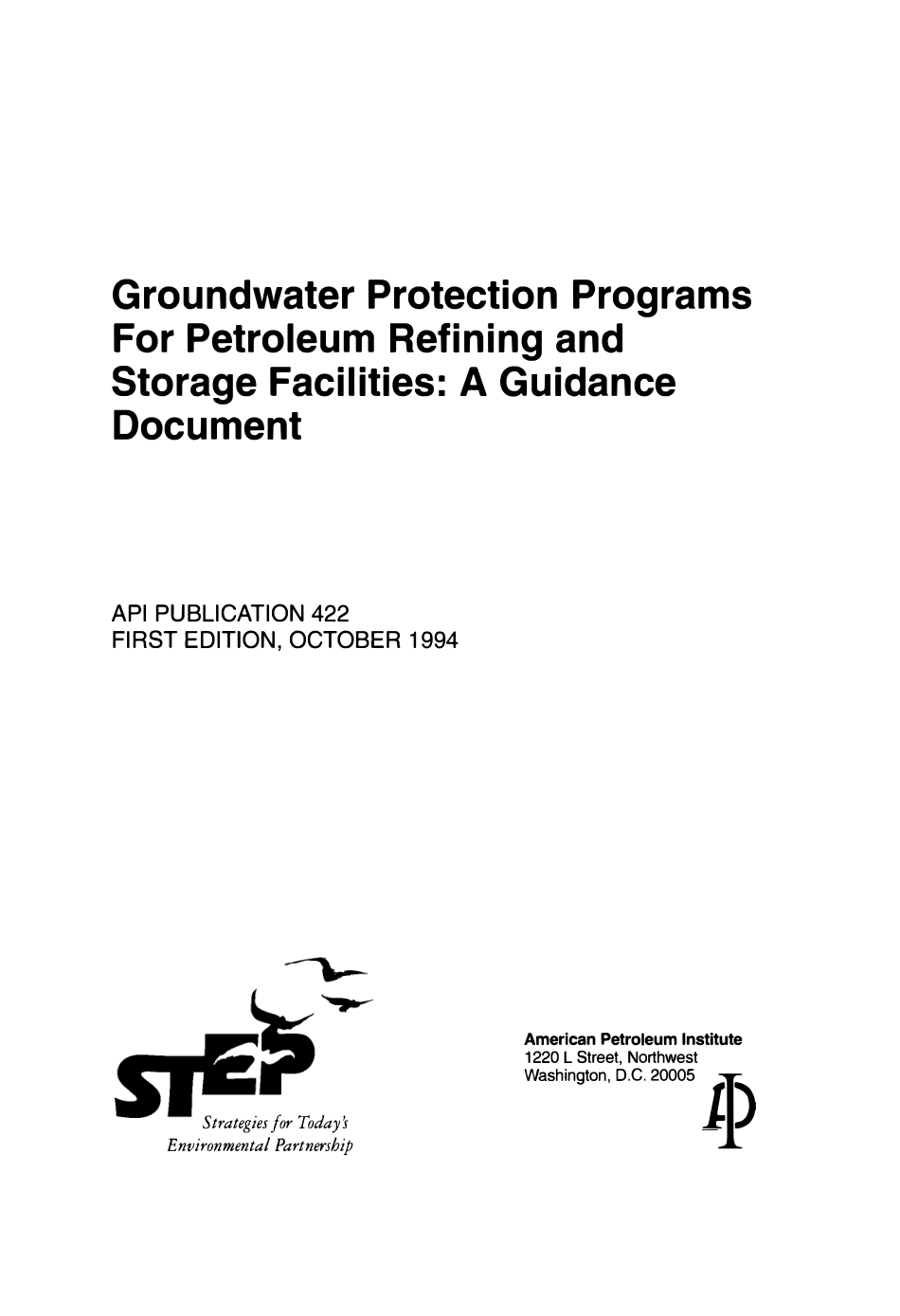 API Publ 422-1994 scan.pdf_第1页