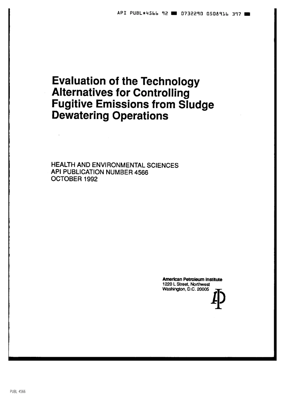 API Publ 4566-1992 scan.pdf_第1页