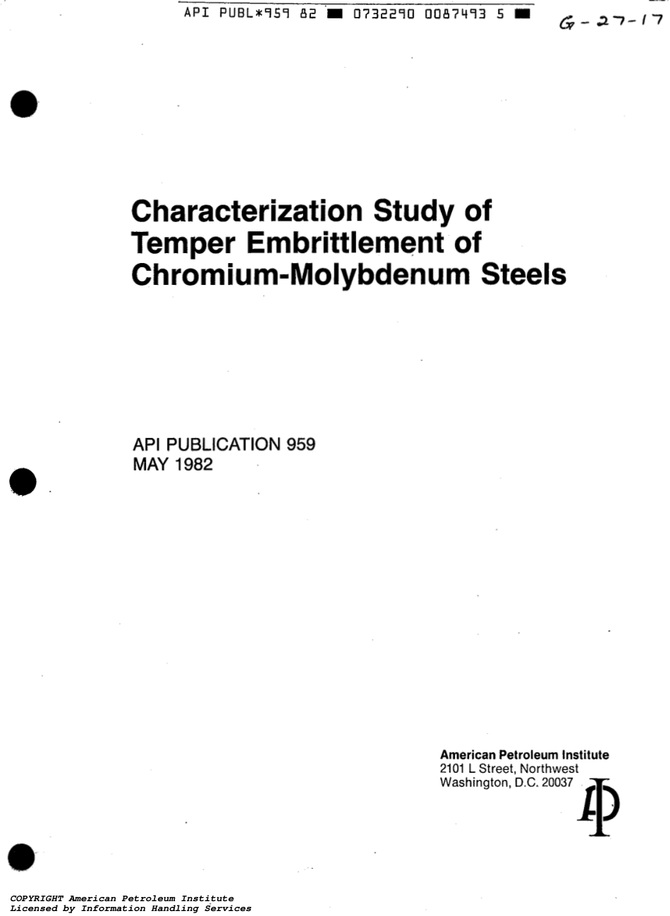 API Publ 959-1982 scan.pdf_第1页