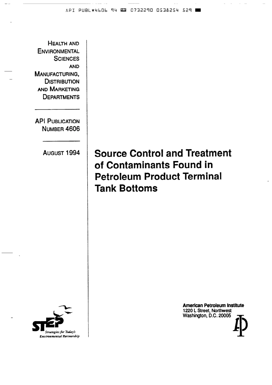 API Publ 4606-1994 scan.pdf_第1页