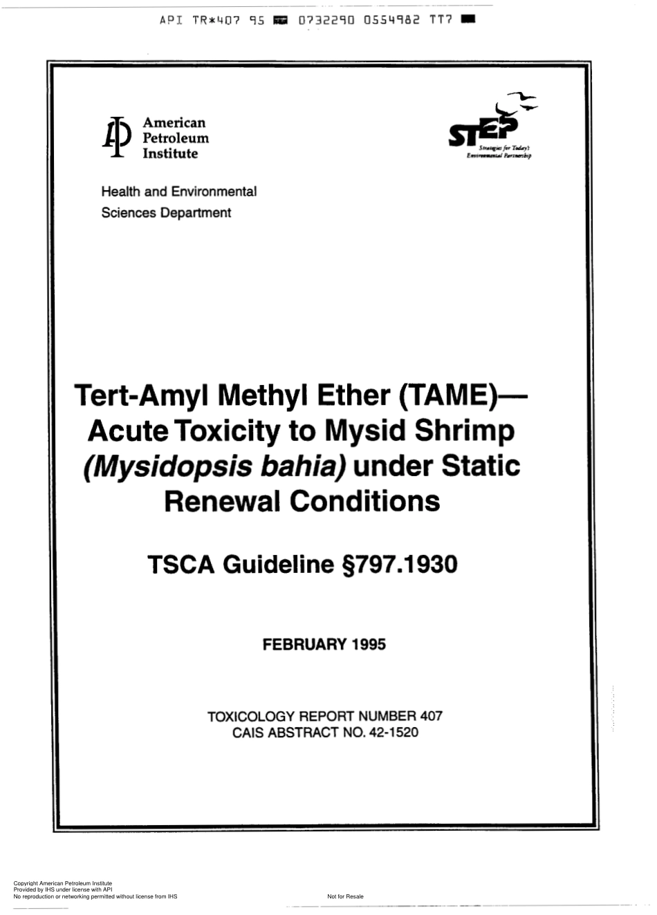 API TR 407-1995.pdf_第1页