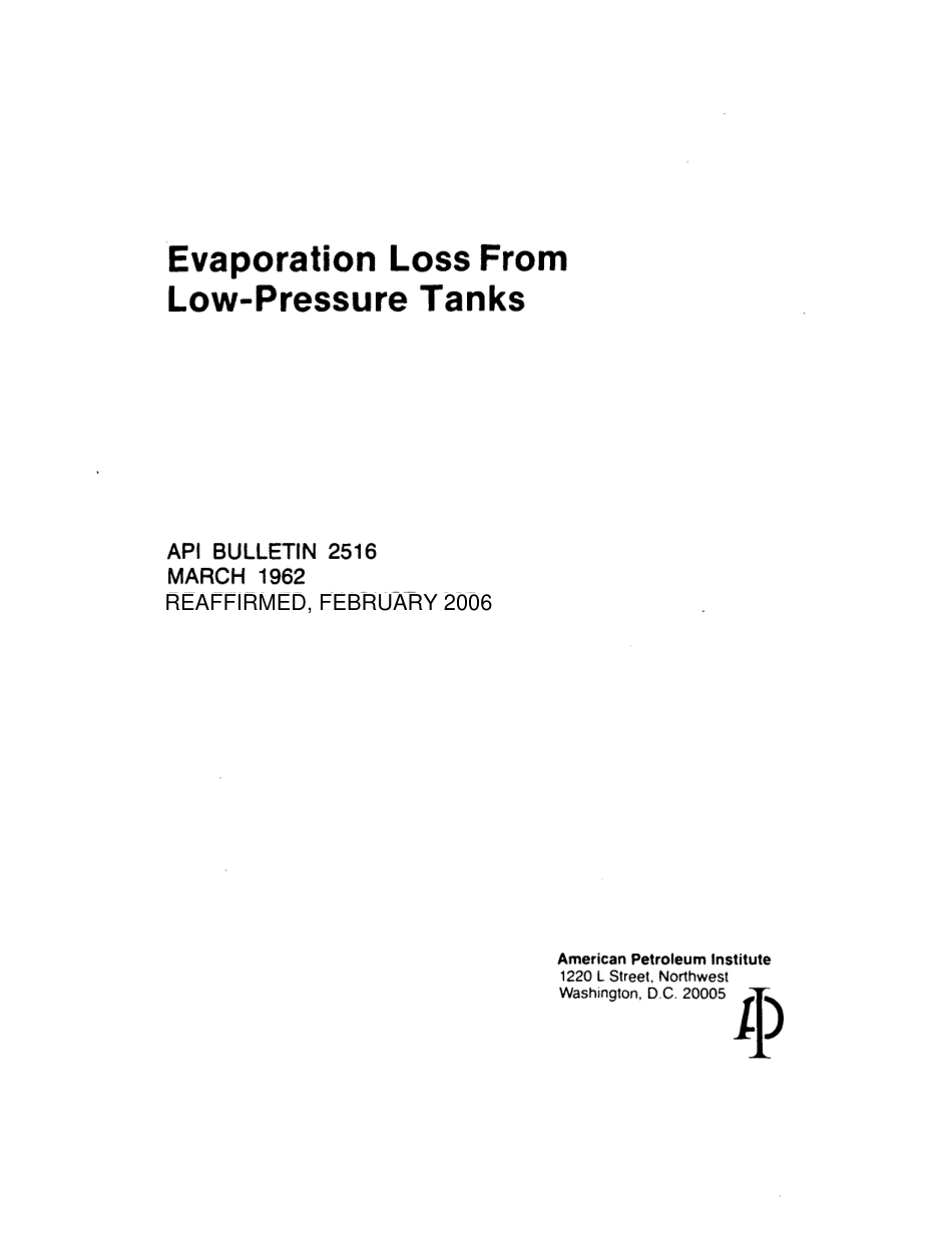 API Bull 2516-1962 (2006) scan.pdf_第1页