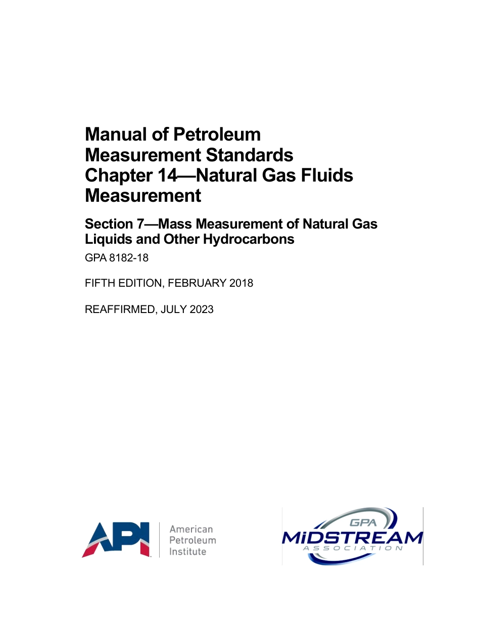 API MPMS 14.7 2018 (2023).pdf_第1页
